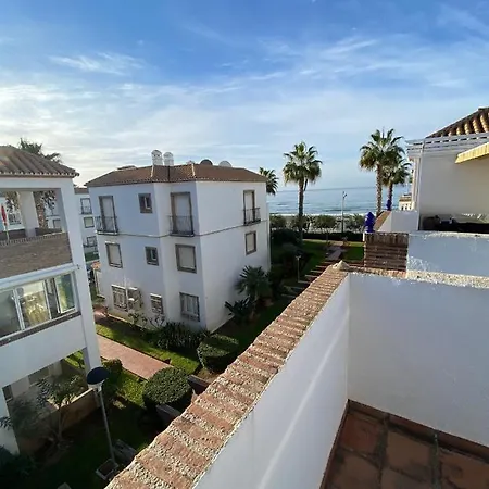 Casa Pandora Apartamento Duplex Atico, Primera Linea De Playa Torrox Exterior foto